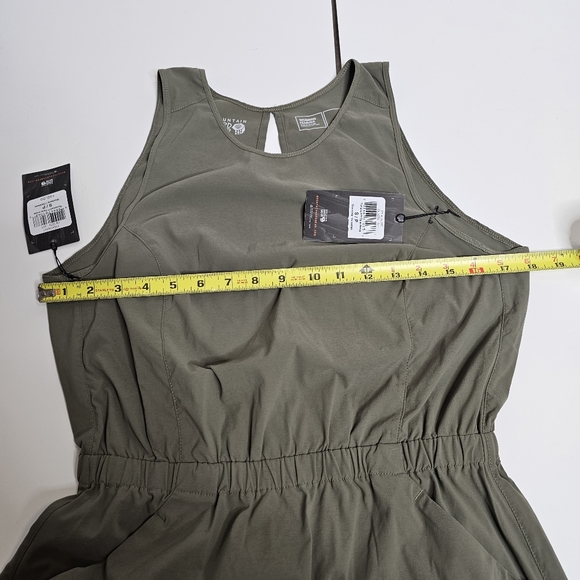 Mountain Hardwear Dynama 2 Tank Dress Woman's S/P NWT  Army Green. - Picture 16 of 16